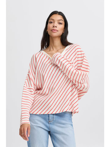 b.young Sweatshirt in Creme