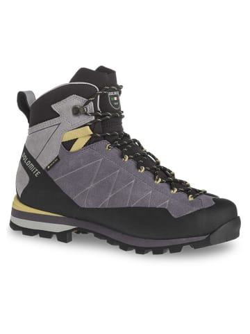 DOLOMITE Leder-Wanderboots "Crodarossa GTX" in Grau/ Schwarz