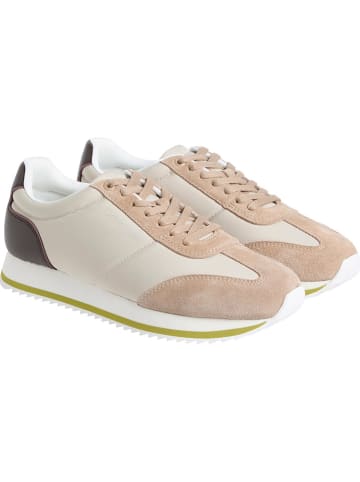 Calvin Klein Sneakers in Creme/ Beige/ Braun