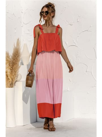 Ariel Tesoro Jurk rood/lichtroze