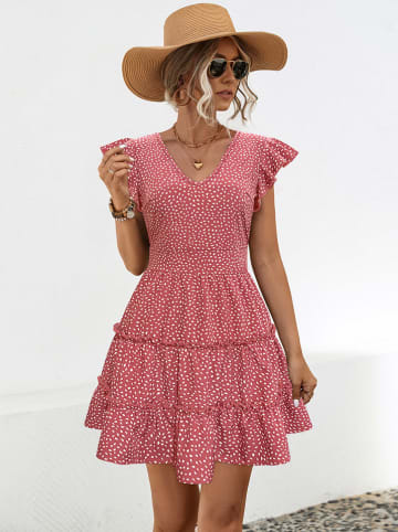 Ariel Tesoro Jurk rood/wit