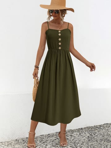 Ariel Tesoro Kleid in Khaki