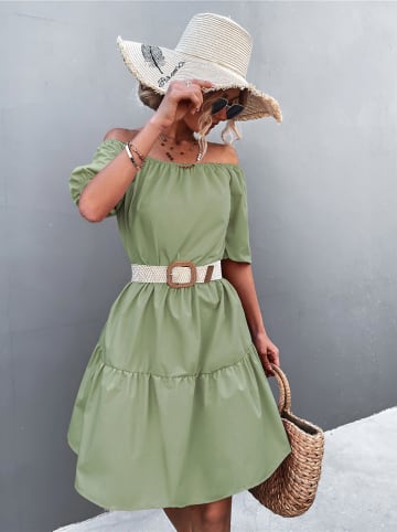 Ariel Tesoro Kleid in Hellgrün