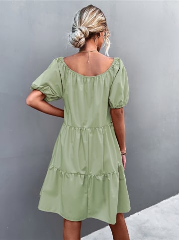 Ariel Tesoro Kleid in Hellgrün