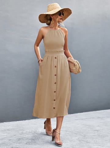 Ariel Tesoro Jurk beige