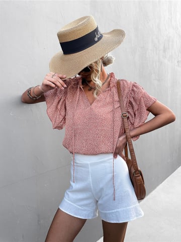 Ariel Tesoro Bluse in Altrosa