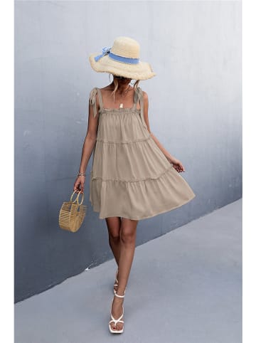 Ariel Tesoro Kleid in Sand