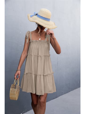 Ariel Tesoro Kleid in Sand
