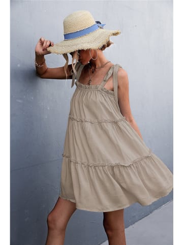 Ariel Tesoro Kleid in Sand