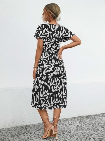 Ariel Tesoro Jurk zwart/wit