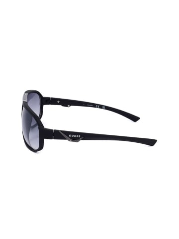 Guess Herren-Sonnenbrille in Schwarz/ Hellblau