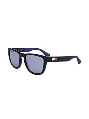 Tommy Hilfiger Herren-Sonnenbrille in Dunkelblau/ Hellblau