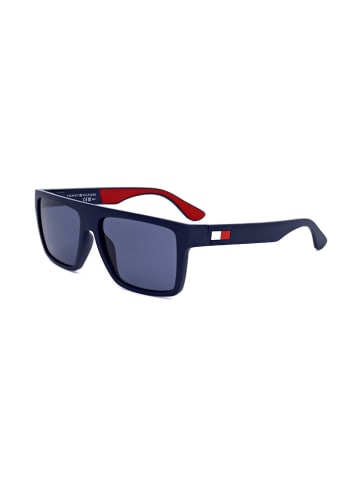 Tommy Hilfiger Herren-Sonnenbrille in Dunkelblau/ Blau