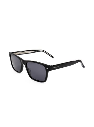 Tommy Hilfiger Herren-Sonnenbrille in Schwarz/ Grau