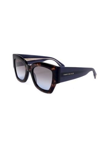 Tommy Hilfiger Damskie okulary przeciwsłoneczne w kolorze brązowo-błękitnym