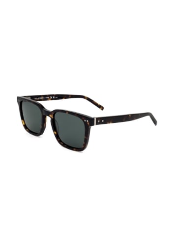 Tommy Hilfiger Herren-Sonnenbrille in Braun/ Grau