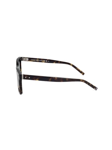 Tommy Hilfiger Herren-Sonnenbrille in Braun/ Grau