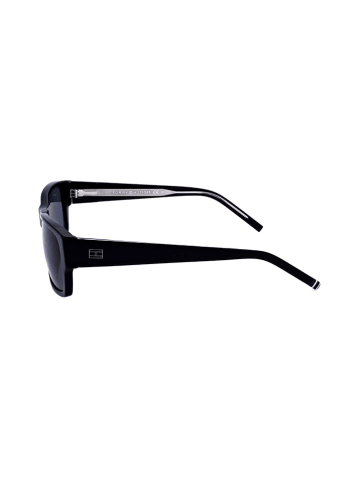 Tommy Hilfiger Herren-Sonnenbrille in Schwarz/ Dunkelblau