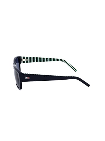Tommy Hilfiger Heren zonnebril zwart/blauw