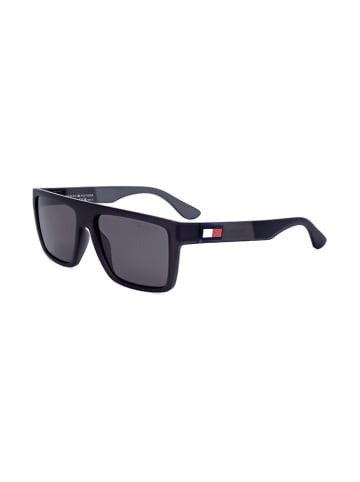 Tommy Hilfiger Herren-Sonnenbrille in Schwarz/ Dunkelblau