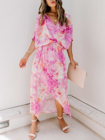 LA Angels Kleid in Pink/ Creme
