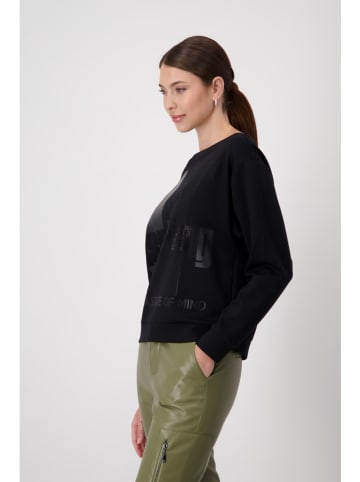 monari Bluza w kolorze czarnym