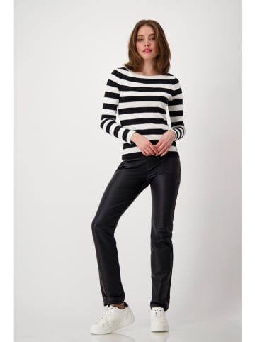 monari Longsleeve zwart/wit