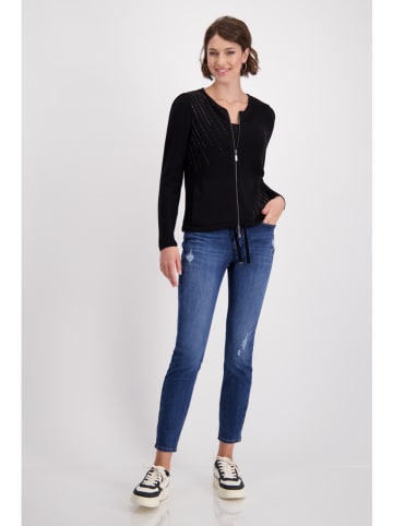 monari Cardigan in Schwarz