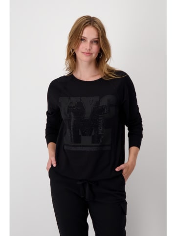 monari Longsleeve in Schwarz