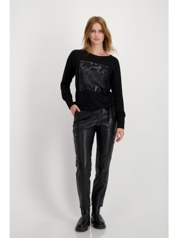 monari Pullover in Schwarz