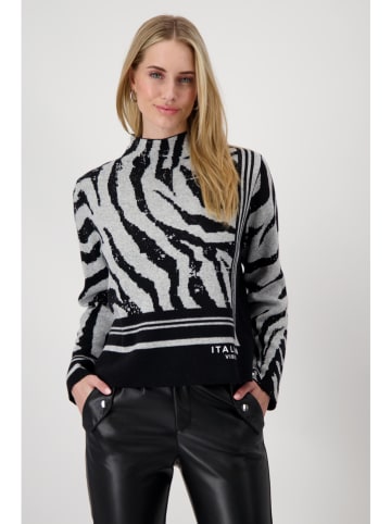 monari Trui lichtgrijs/zwart