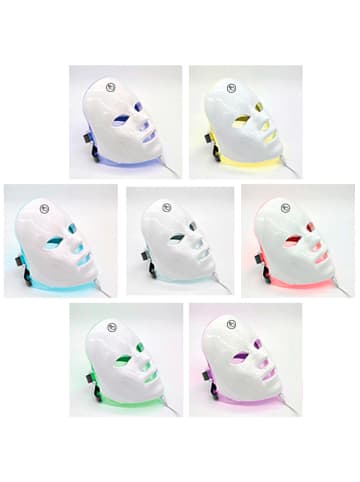 DAM LED-Gesichtsmaske in Weiß