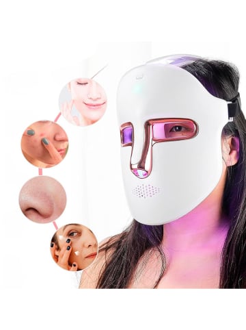 DAM LED-Gesichtsmaske in Weiß