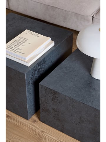 Actona 2er-Set: Couchtische "Dice" in Schwarz