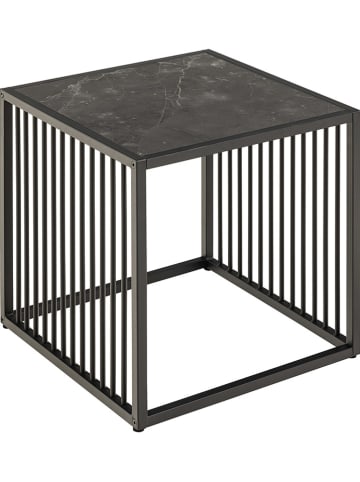 Actona Beistelltisch "Strington" in Schwarz - (B)40 x (H)40 x (T)40 cm