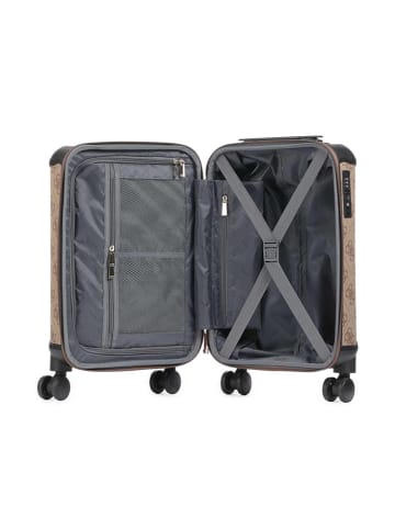 Guess Hardcase-Trolley in Beige - (B)32 x (H)53 x (T)22 cm