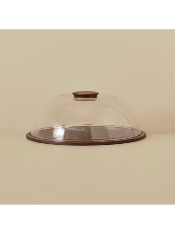 BELLA MAISON Servierplatte "Nora" in Dunkelbraun - Ø 29 cm