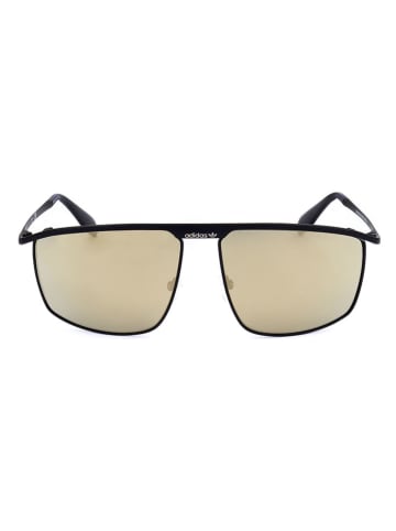 adidas Herren-Sonnenbrille in Schwarz/ Gelb
