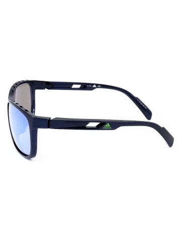 adidas Herren-Sonnenbrille in Dunkelblau/ Hellblau