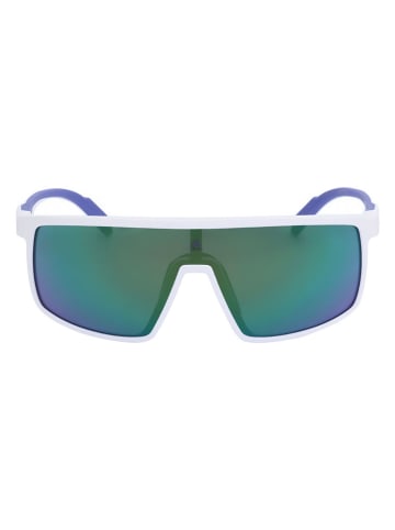 adidas Unisex-Sonnenbrille in Weiß/ Grün