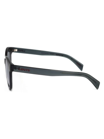 Levi's Okulary przeciwsłoneczne unisex w kolorze antracytowo-błękitnym