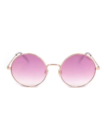 Levi's Damen-Sonnenbrille in Gold/ Rosa