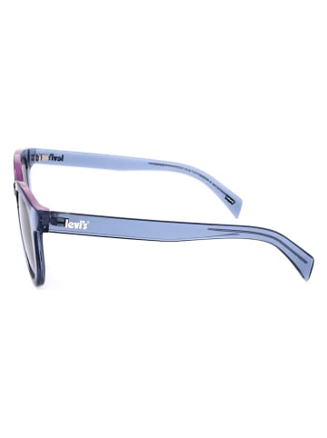 Levi's Unisex-Sonnenbrille in Hellblau/ Braun