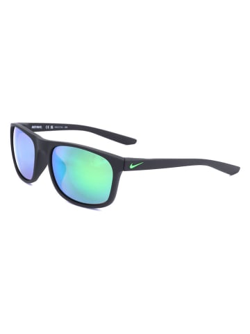 Nike Unisex-Sonnenbrille in Dunkelblau/ Grün
