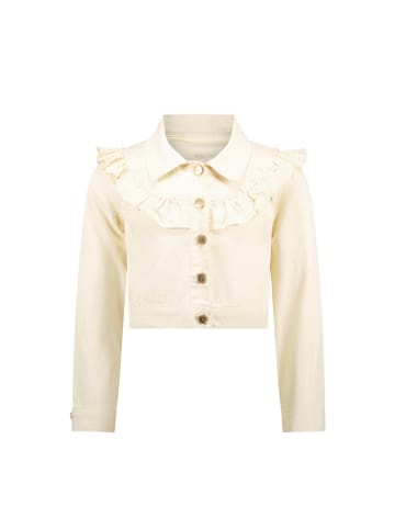 Le Chic Jeansjacke "Alysum" in Creme