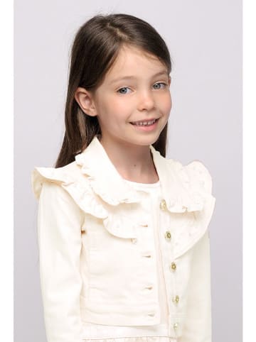 Le Chic Jeansjacke "Alysum" in Creme