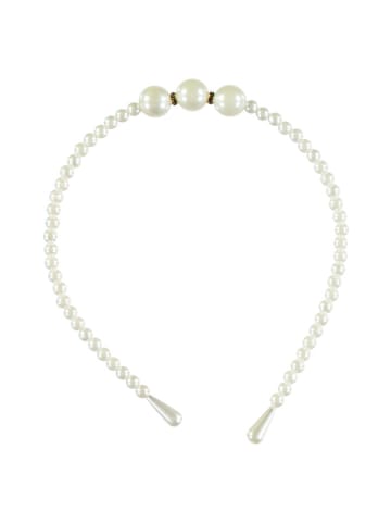Le Chic Diadem "Royal-A" in Creme/ Gold