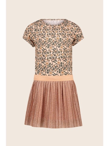 Like Flo Kleid "Meave" in Orange/ Schwarz/ Grün