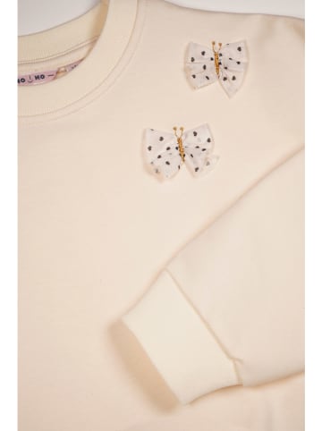 NONO Bluza "Kimas" w kolorze kremowym