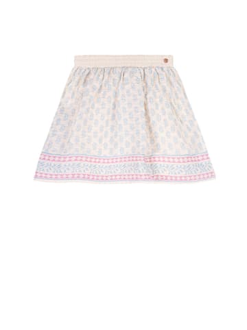 NONO Spódnica "Norma" w kolorze kremowo-błękitno-jasnoróżowym